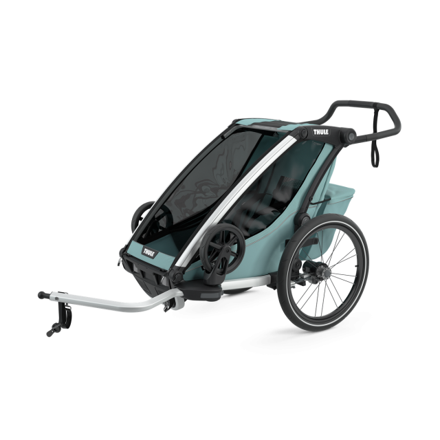 Thule chariot cross single cykelvagn aluminium/alaska