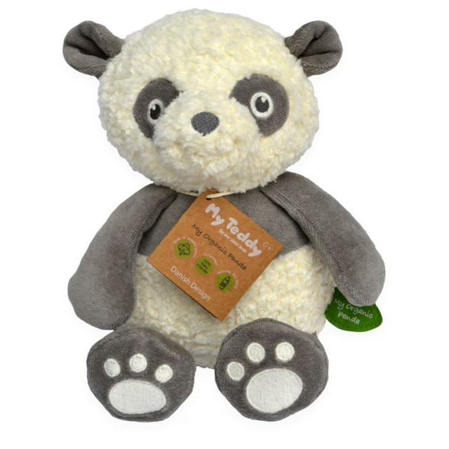 My Teddy gosedjur my organic panda 20cm 