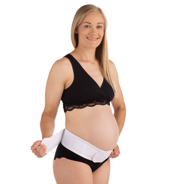 Carriwell stödbälte för gravida justerbart vit