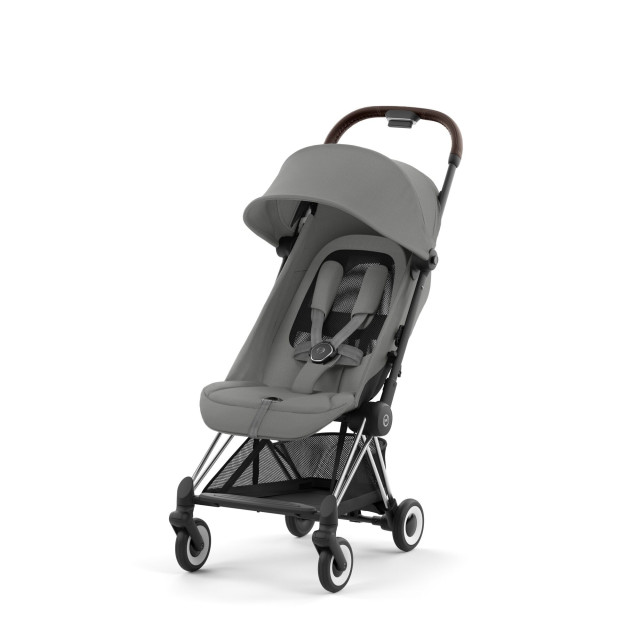 Cybex resevagn coya mirage grey chassi chrome