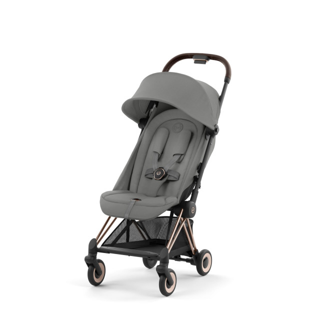 Cybex coya resevagn mirage grey chassi rosegold