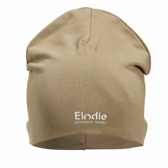 Elodie details mössa logo beanie warm sand