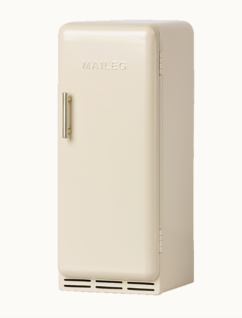 Maileg miniature fridge off white