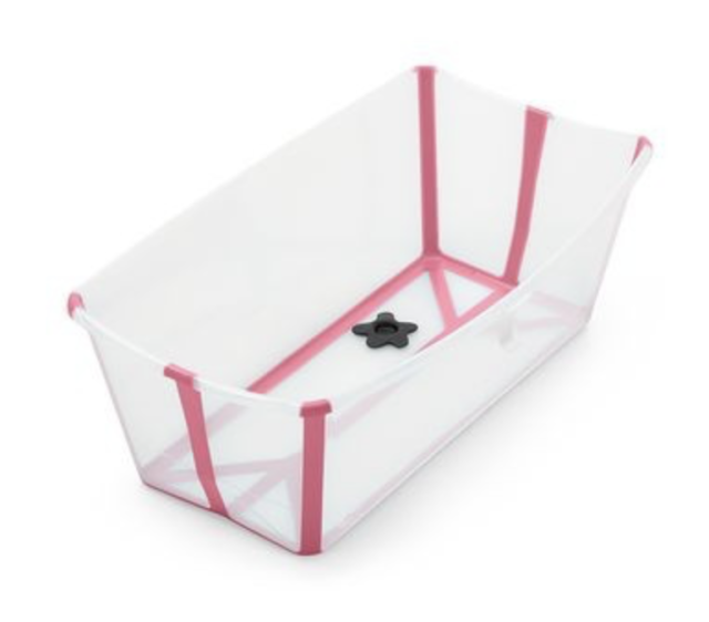 Stokke flexi bath badbalja  transparent pink
