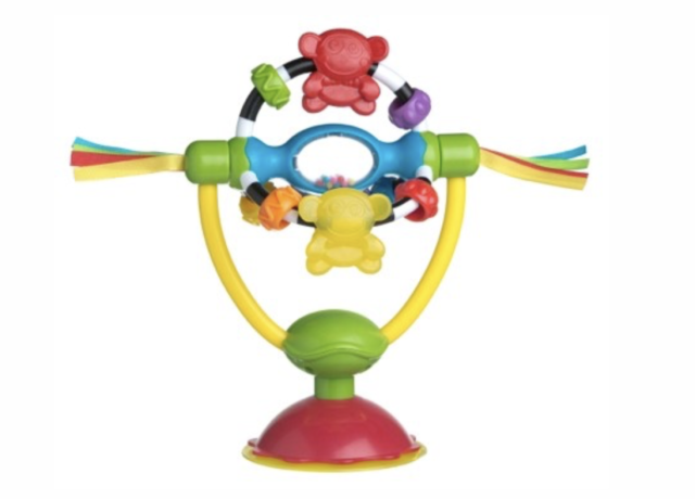 Playgro spinning toy high chair