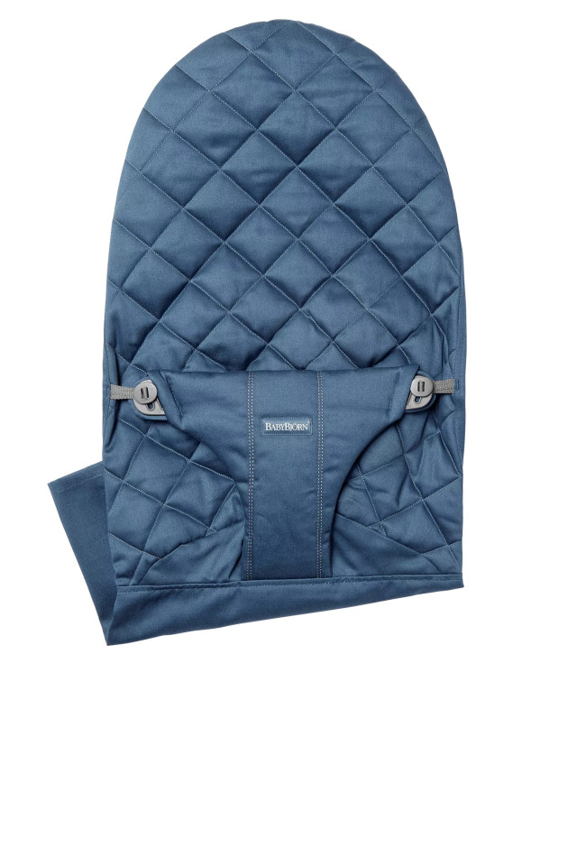 Babybjörn extra tygsits till babysitter klassisk quilt midnattsblå