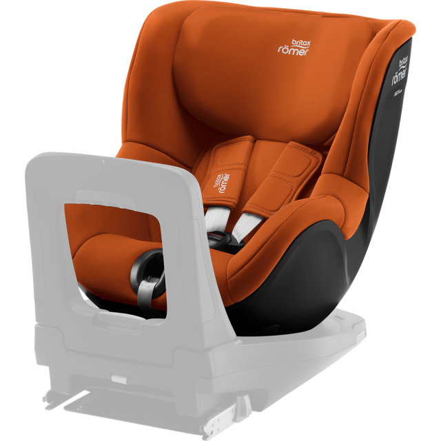 Britax bilstol dualfix 5z golden cognac