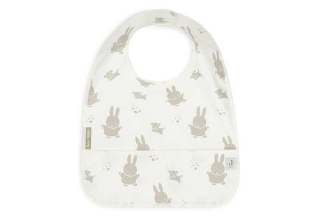 Jollein haklapp miffy & snuffy vit/olive green
