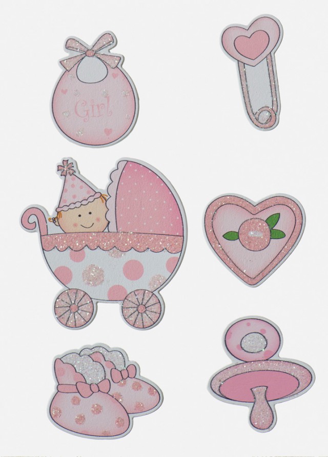 Bieco stickers rosa 2