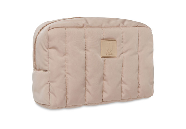 Jollein necessär puffed 21x14cm biscuit