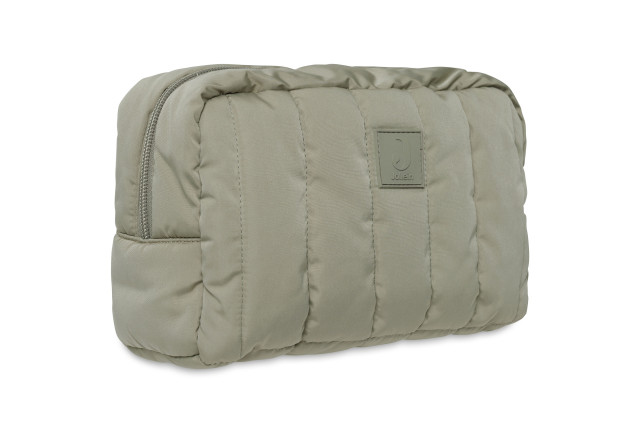 Jollein necessär puffed 21x14cm olive green