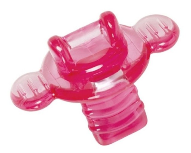Dr brown bitleksak teether orthes rosa