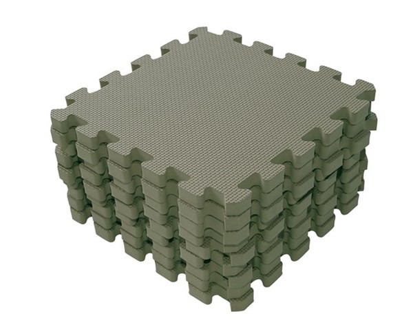 Babydan pusselmatta concrete grey 9-delar