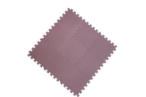 Babydan pusselmatta dusty rose 9-delar 