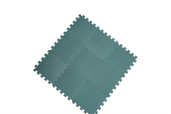 Babydan pusselmatta dusty green 9-delar