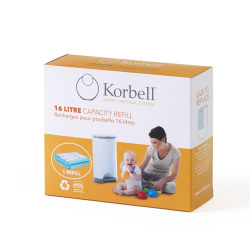 Korbell blöjpåse refill 1-pack