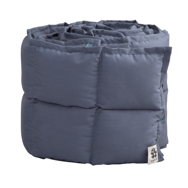 Sebra spjälskydd kapok nordic blue
