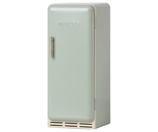 Maileg miniature fridge mint