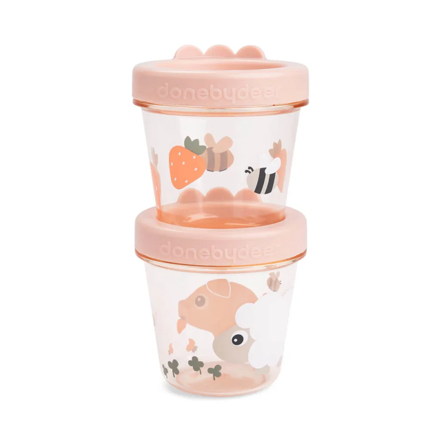 Done by deer food container 2-pack tiny farm powder