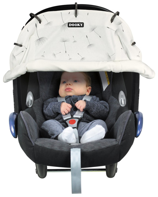 Dooky solgardin vagn/babyskydd dandelion