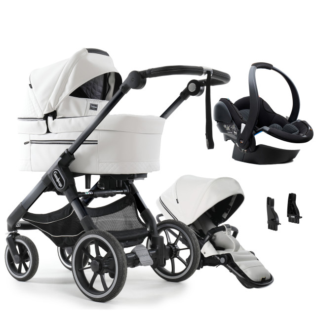 Emmaljunga paket NXT90 de luxe inkl babyskydd iZi Go Modular x1 by BeSafe