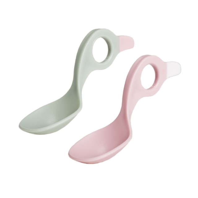 I can sked multi grip spoon 2-pack rosa/grön