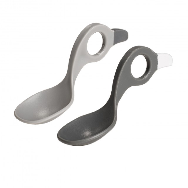 I can sked multi grip spoon 2-pack ljusgrå/mörkgrå