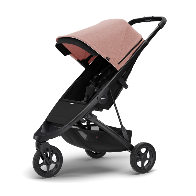 Thule spring sittvagn misty black/rose