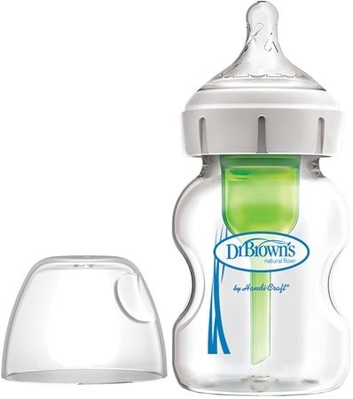 Dr brown nappflaska options+ wideneck glas 150ml 