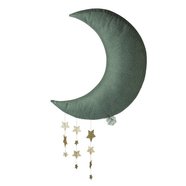 Picca loulou moon with stars grey