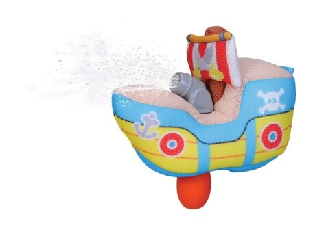 BB junior splash n play vattensprutande piratskepp
