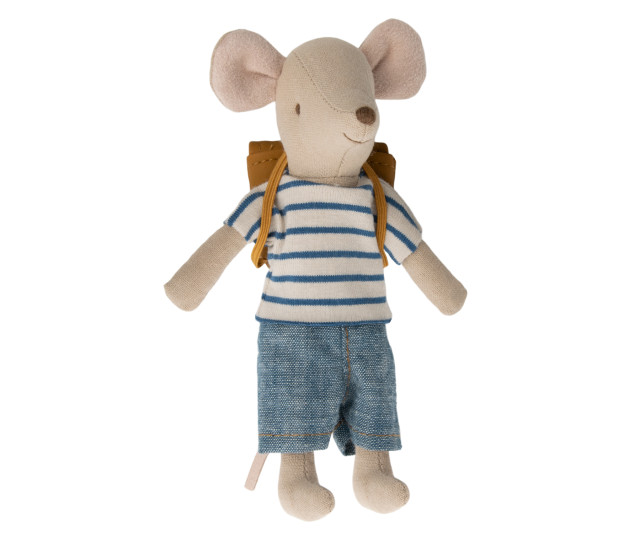 Maileg mouse big brother with bag
