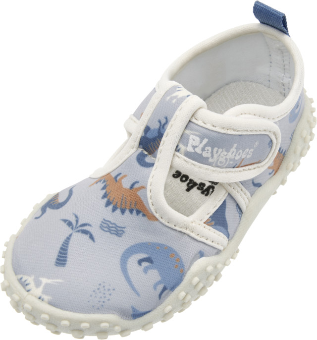 Playshoes strandsko dino all over blue
