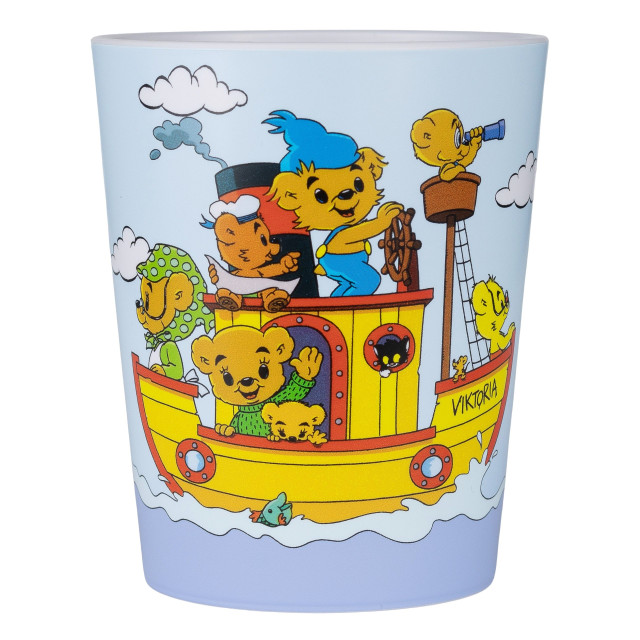 Rätt start bamse tumblermugg viktoria