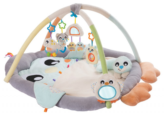 Playgro babygym snuggle me penguin tummy time 