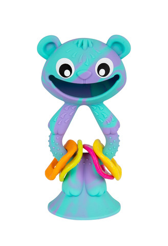Playgro wobble buddy rattle bear