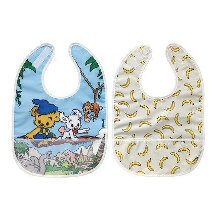 Rätt start bamse haklapp djungel 2-pack