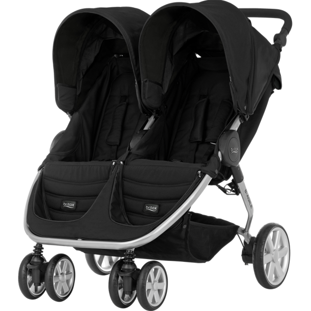 Britax syskonvagn b-agile double black