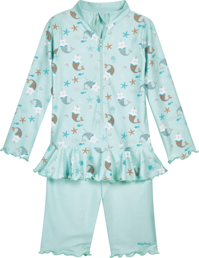 Playshoes uv-dräkt unicorn mermaid cat mint