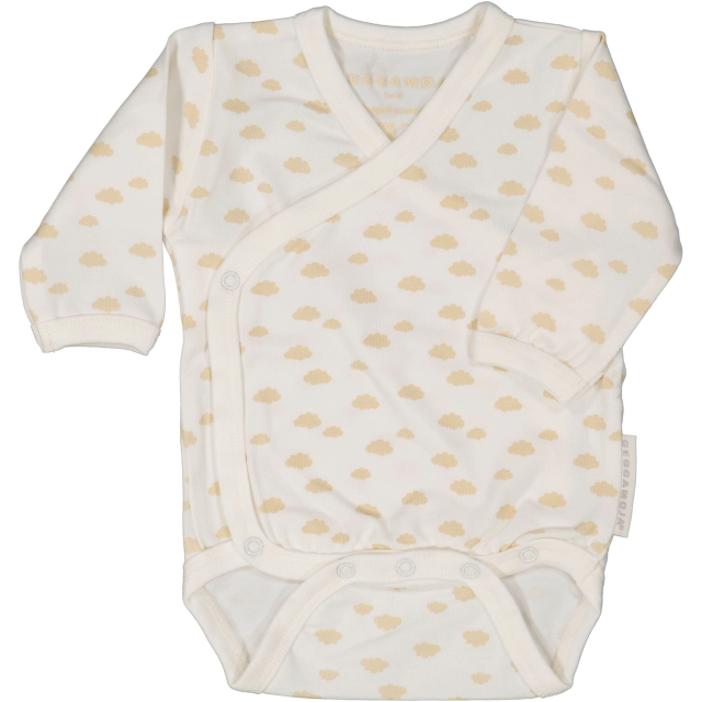 Geggamoja body bambu beige Prematur