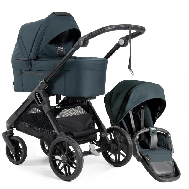 Emmaljunga sento max flat+ duovagn urban forest