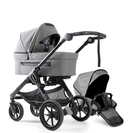 Emmaljunga 2023 NXT90F select duovagn lounge grey, välj mellan 3 olika chassin