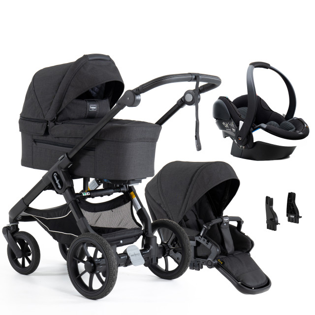 Emmaljunga paket NXT90/90F inkl babyskydd iZi Go Modular by BeSafe