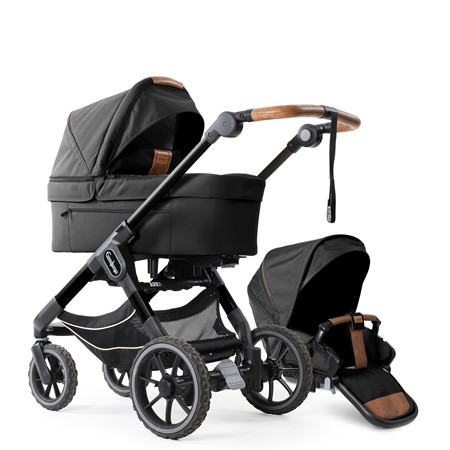Emmaljunga 2023 NXT90F select duovagn outdoor black, välj mellan 3 olika chassin