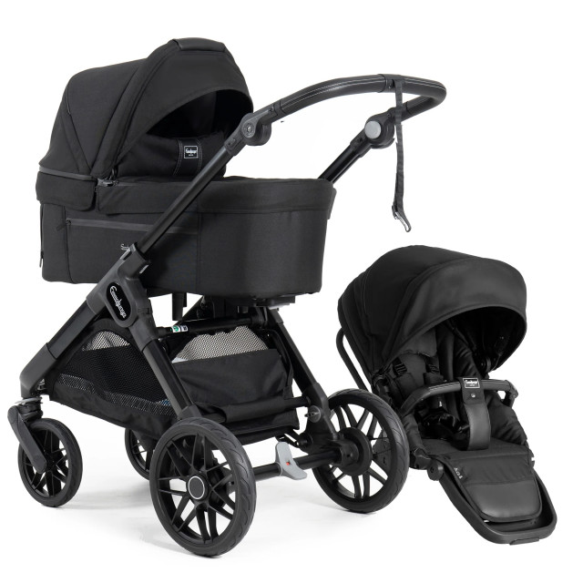Emmaljunga sento max ergo+ duovagn urban black