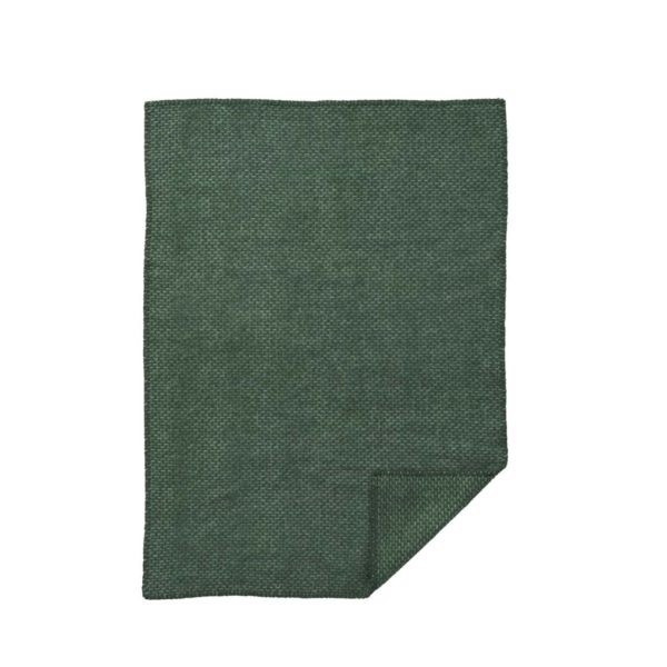 Klippan yllefabrik ullfilt domino green 65x90 cm