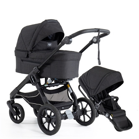 Emmaljunga 2023 NXT90 select duovagn lounge black, välj mellan 3 olika chassin