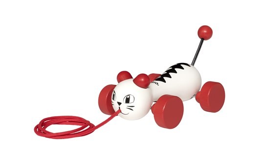 Brio dragleksak katt