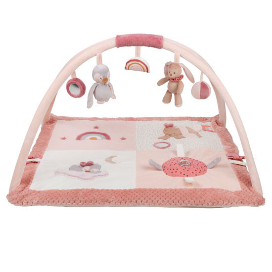 Nattou babygym pauline & sasha fyrkantigt