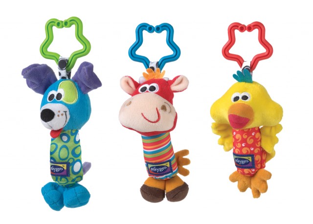 Playgro aktivitetshänge 3-pack